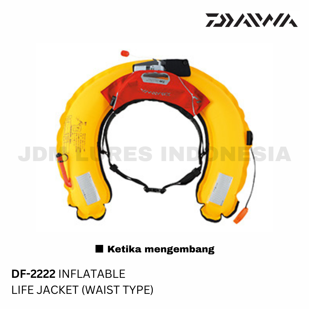 Daiwa DF-2222 Inflatable Life Jacket Waist Type