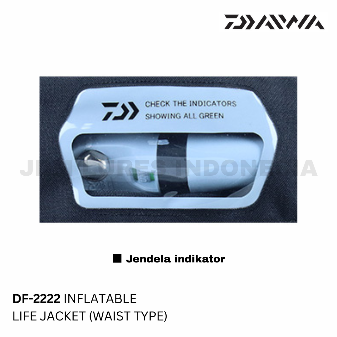 Daiwa DF-2222 Inflatable Life Jacket Waist Type