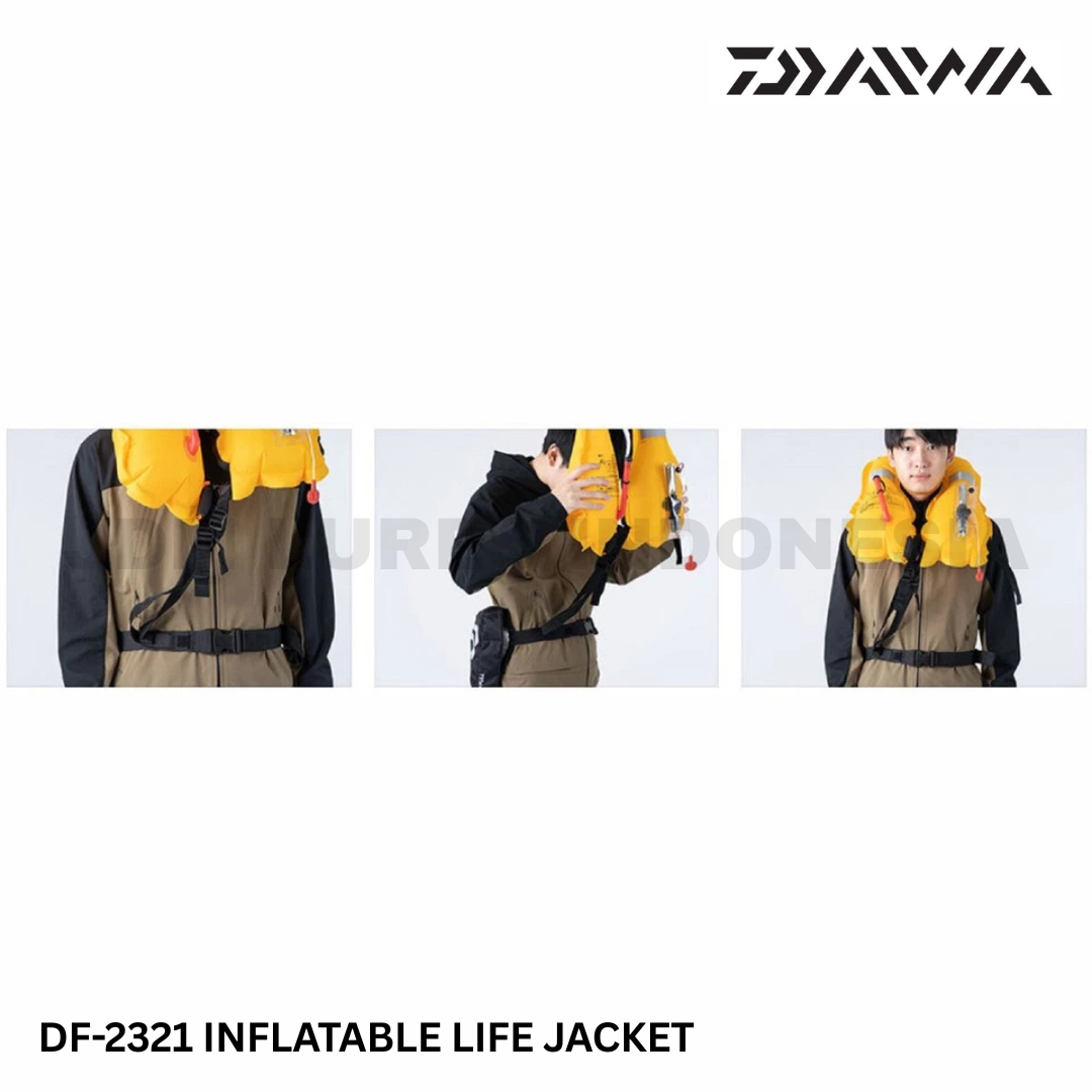 Daiwa DF-2321 Inflatable Life Jacket Vest Pouch Type