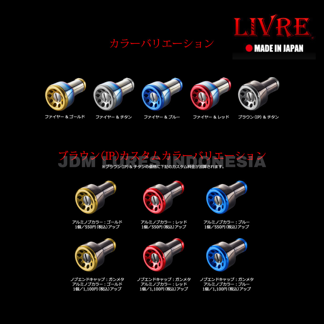Livre Knob Reel Custom- FF (Fortissimo)