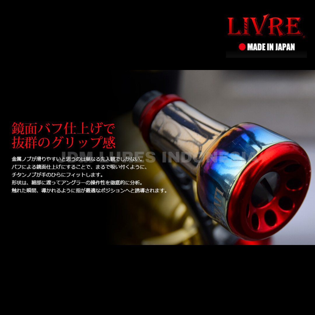 Livre Knob Reel Custom- FF (Fortissimo)