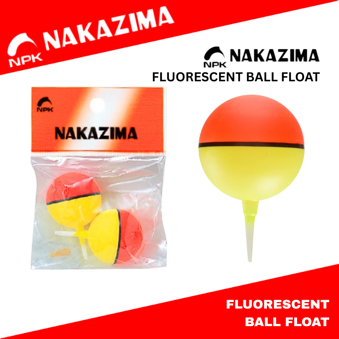 Nakazima Fluorescent Ball Float