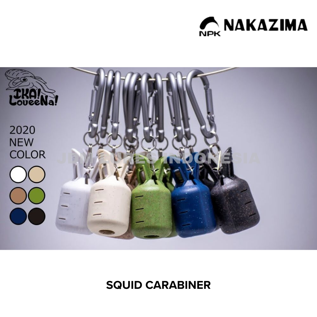 Nakazima Ika LoveeNa Egi Hook Cover With Carabiner 2020 New Color
