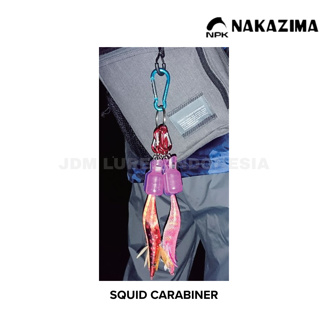 Nakazima Ika LoveeNa Egi Hook Cover With Carabiner 2020 New Color