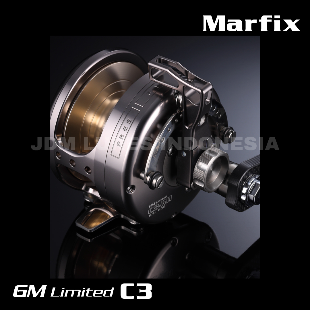 Marfix Baitcast Reel GM Limited C3-LH (Left Handle)