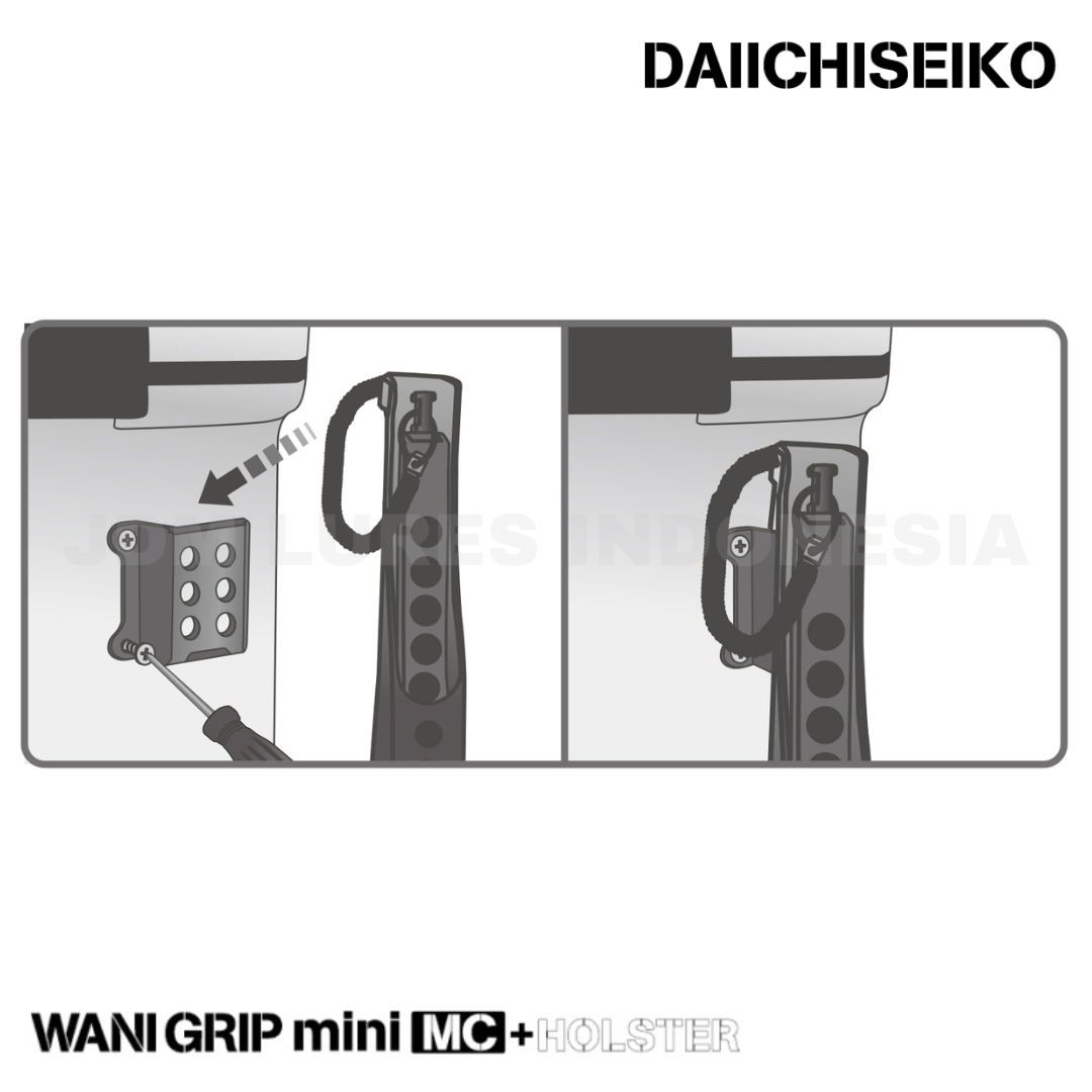 Daiichi Seiko Wani Grip Mini MC + Holster