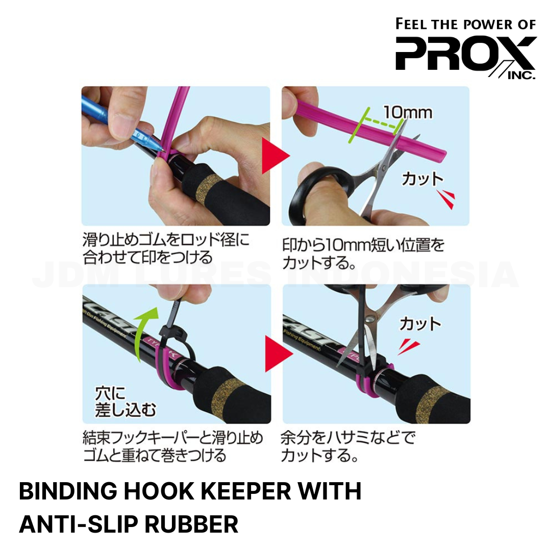 Prox Binding Hook Keeper With Anti-Slip Rubber