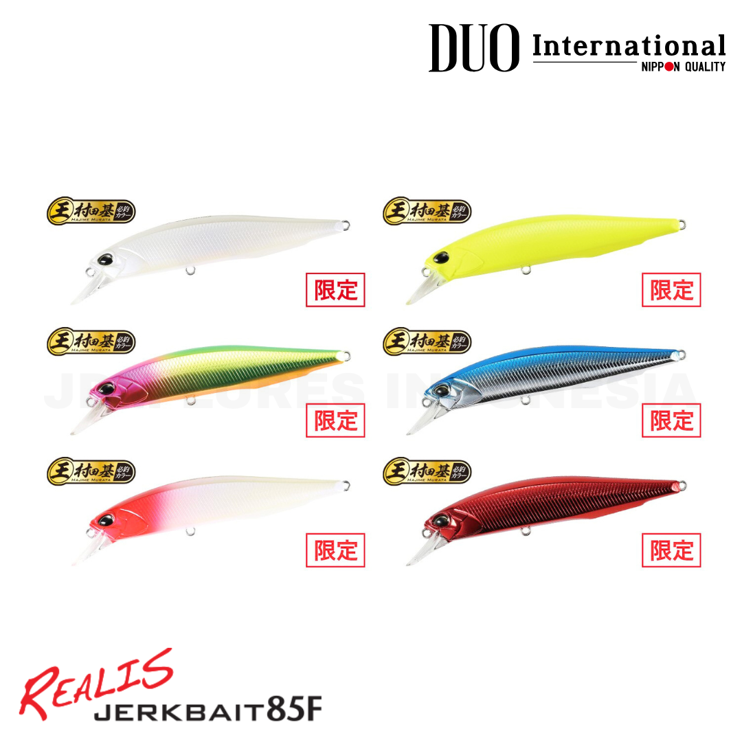 Duo Realis Jerkbait 85F Hajime Murata Limited Color 7.3g 85mm