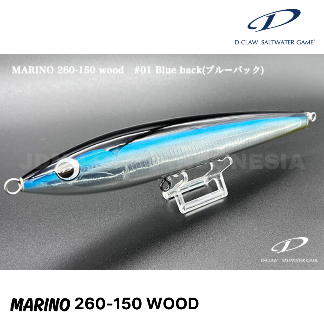 D-Claw MARINO 260-150 Wood Floating Stickbait 150g 260mm