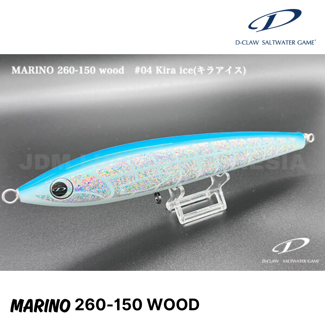 D-Claw MARINO 260-150 Wood Floating Stickbait 150g 260mm