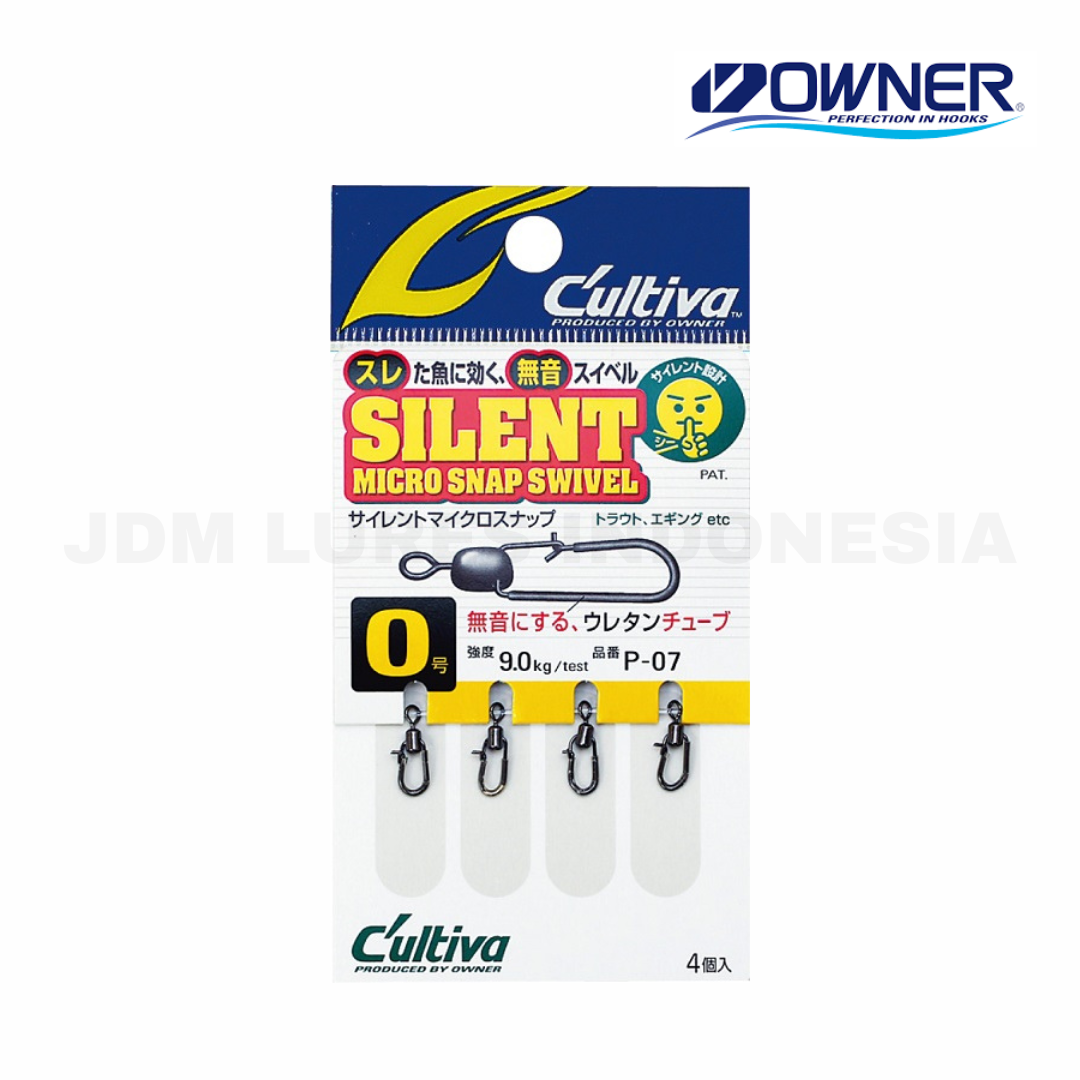 Owner P-07 Silent Micro Snap Swivel