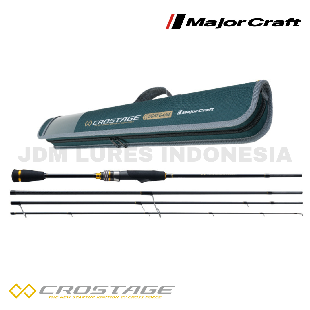 MajorCraft Spinning Rod Crostage CRX-S764UL Light Game 4pcs