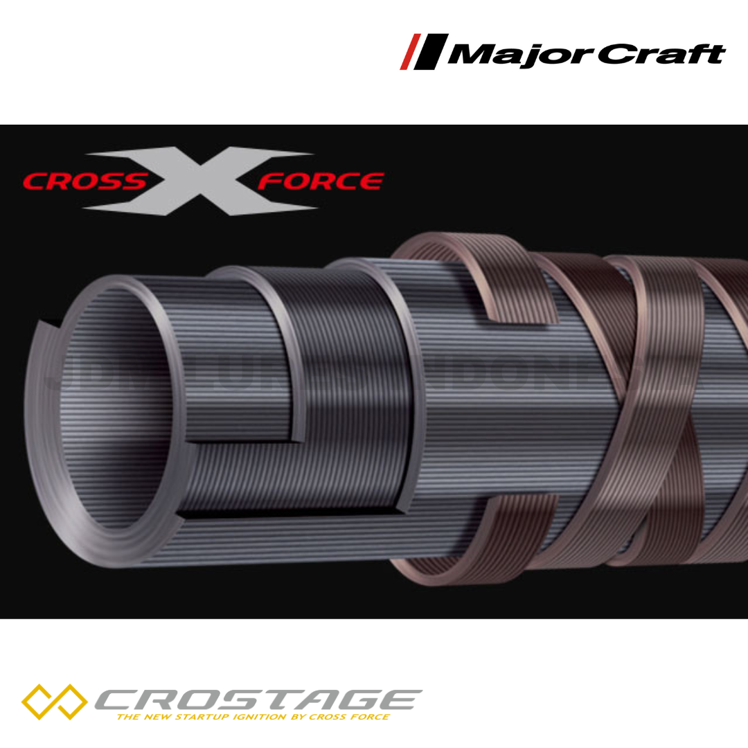 MajorCraft Spinning Rod Crostage CRX-S764UL Light Game 4pcs