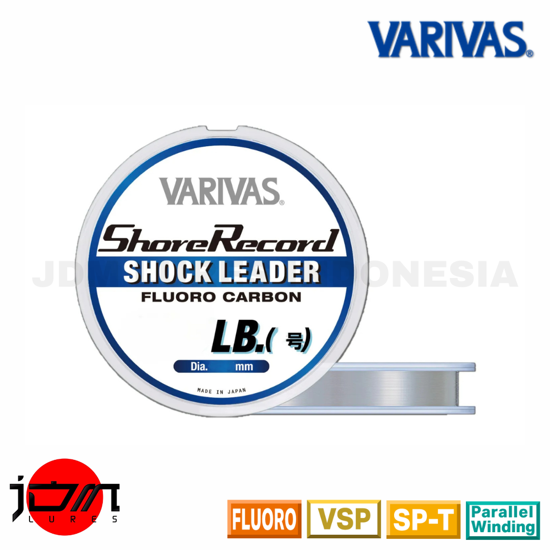 Varivas Shore Record Shock Leader Fluorocarbon