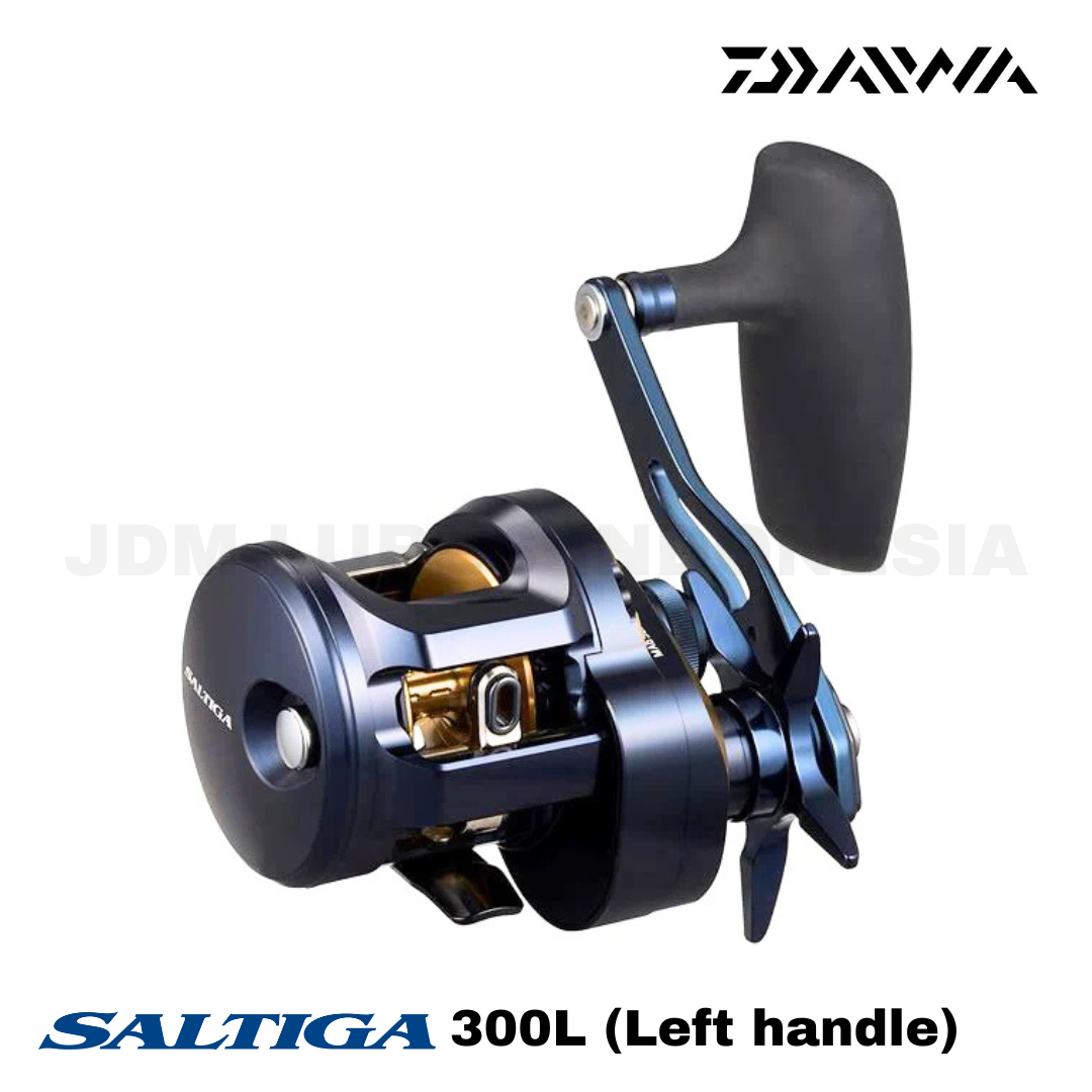 Daiwa Baitcasting Reel 25 Saltiga 300L (Left Handle)
