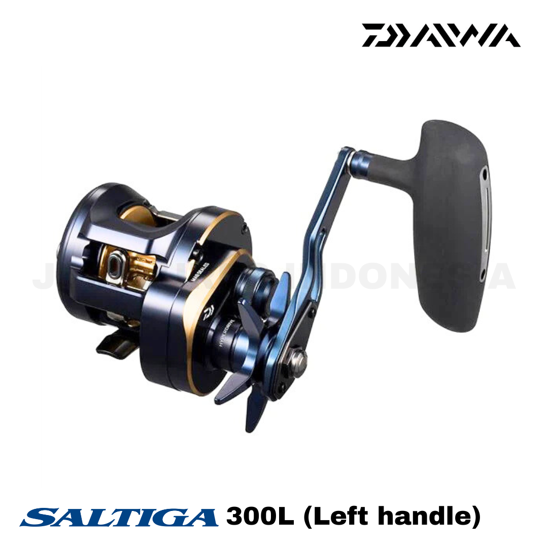 Daiwa Baitcasting Reel 25 Saltiga 300L (Left Handle)
