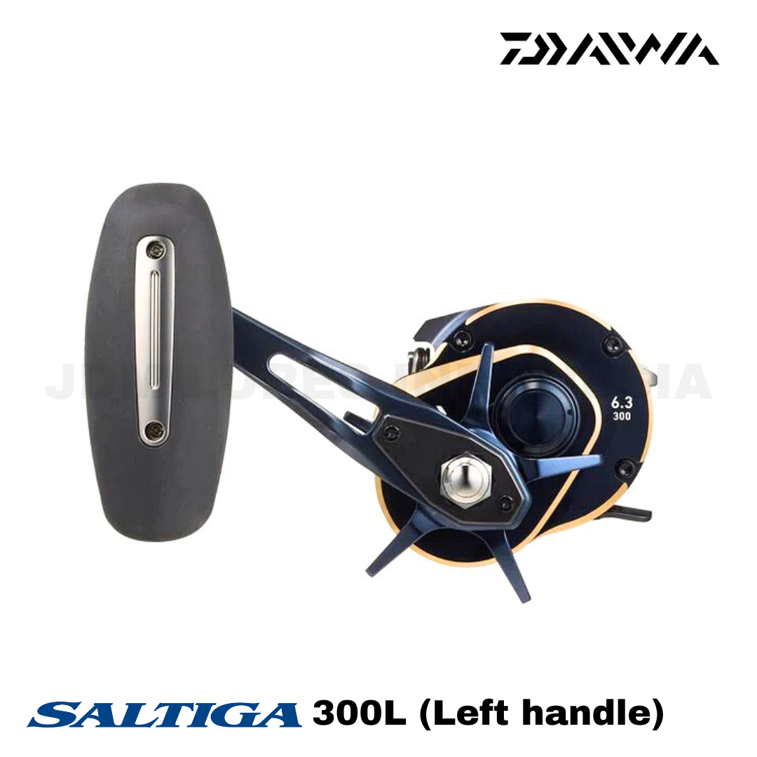 Daiwa Baitcasting Reel 25 Saltiga 300L (Left Handle)