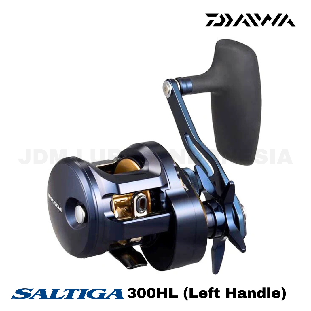 Daiwa Baitcasting Reel 25 Saltiga 300HL (Left Handle)