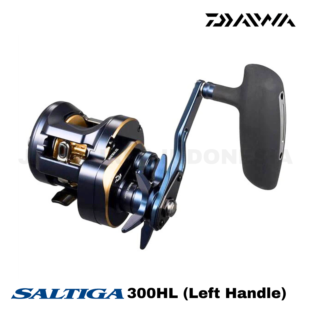 Daiwa Baitcasting Reel 25 Saltiga 300HL (Left Handle)
