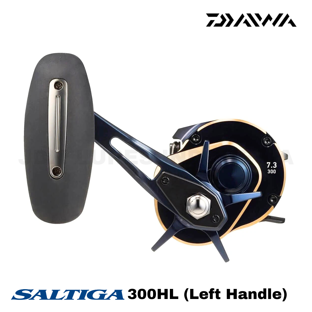 Daiwa Baitcasting Reel 25 Saltiga 300HL (Left Handle)