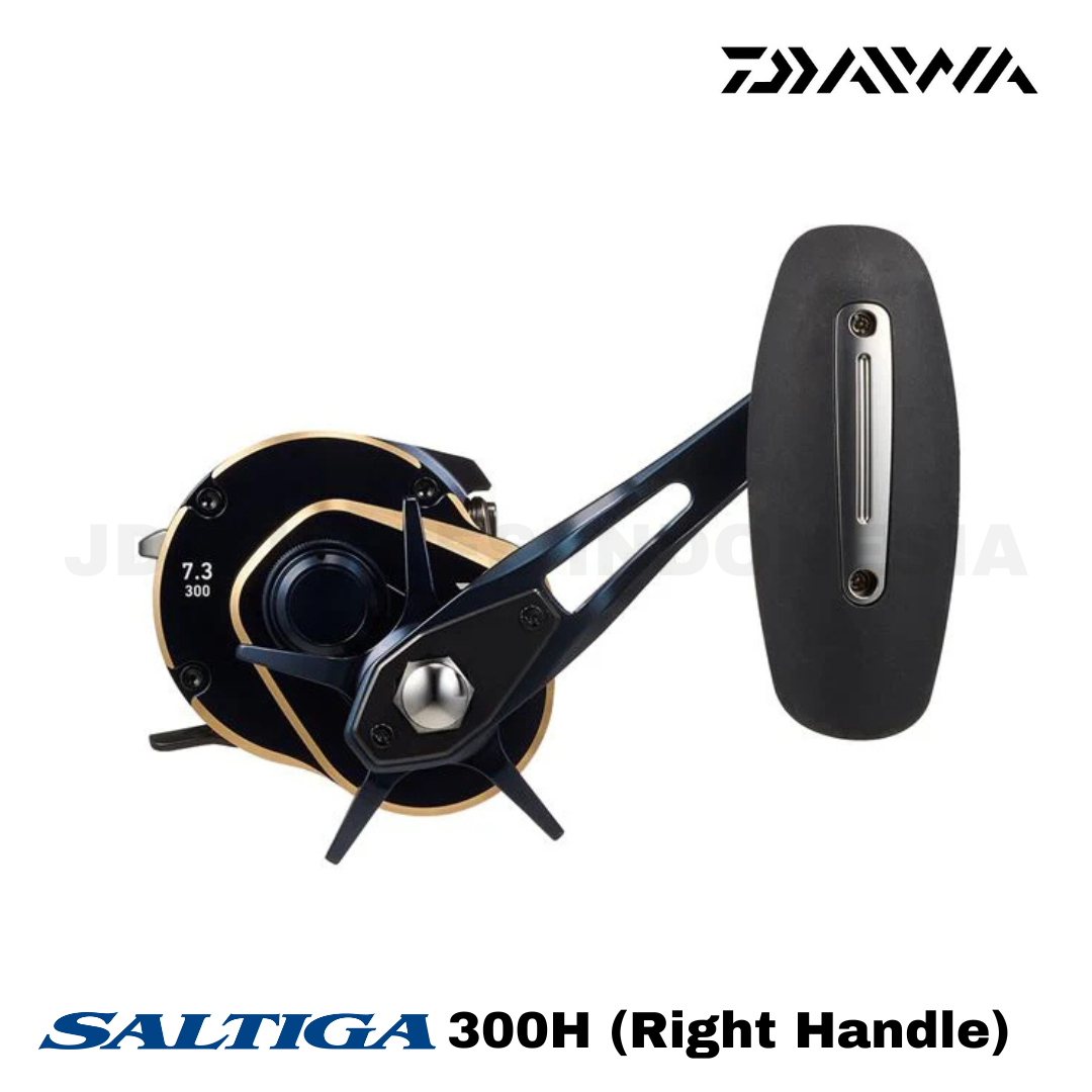 Daiwa Baitcasting Reel 25 Saltiga 300H (Right Handle)
