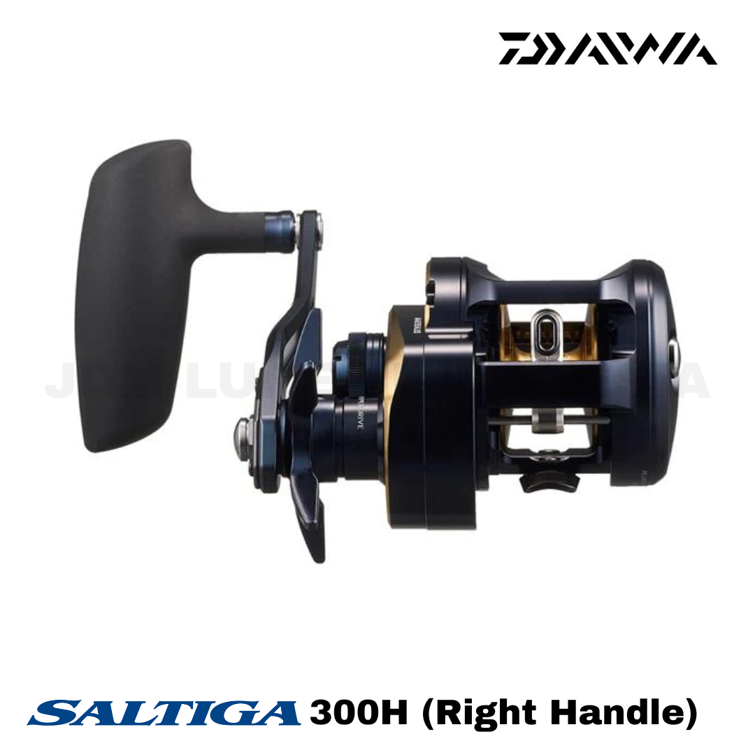 Daiwa Baitcasting Reel 25 Saltiga 300H (Right Handle)