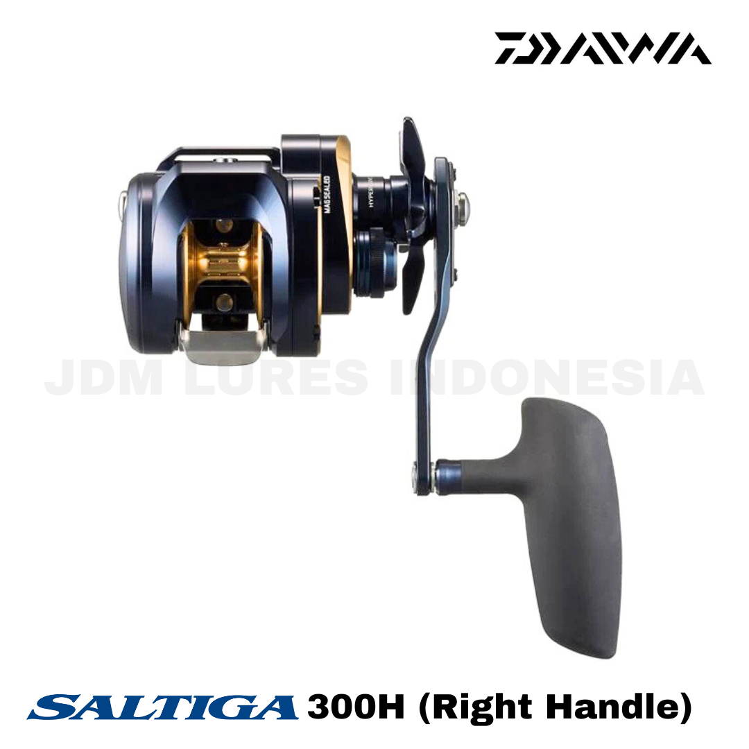 Daiwa Baitcasting Reel 25 Saltiga 300H (Right Handle)