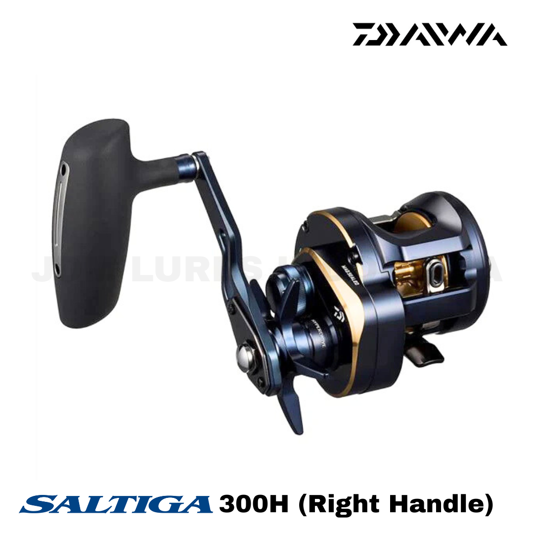 Daiwa Baitcasting Reel 25 Saltiga 300H (Right Handle)