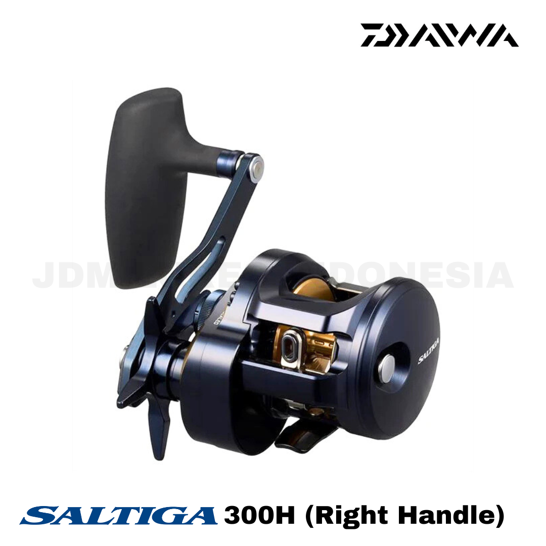 Daiwa Baitcasting Reel 25 Saltiga 300H (Right Handle)