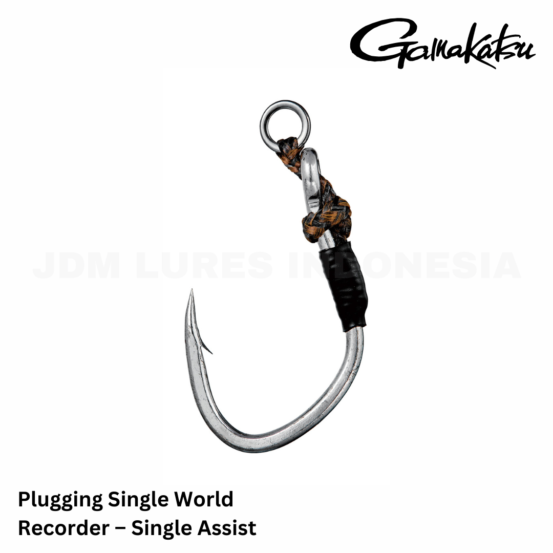Gamakatsu Plugging Single World Recorder – Single Assist