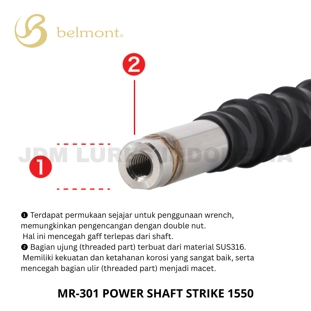 Belmont MR-301 Power Shaft Strike 1550