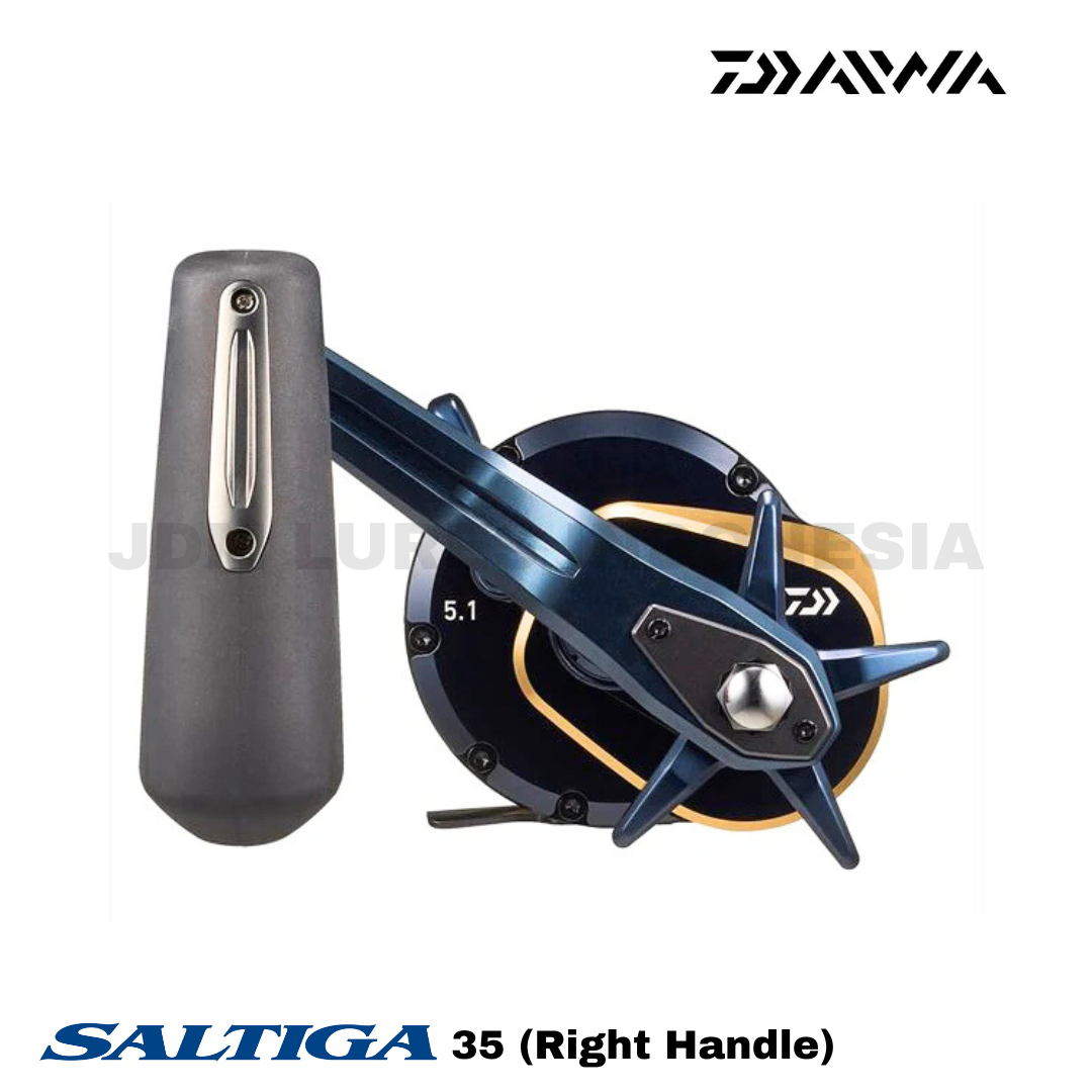 Daiwa Baitcasting Reel 25 Saltiga 35 (Right Handle)