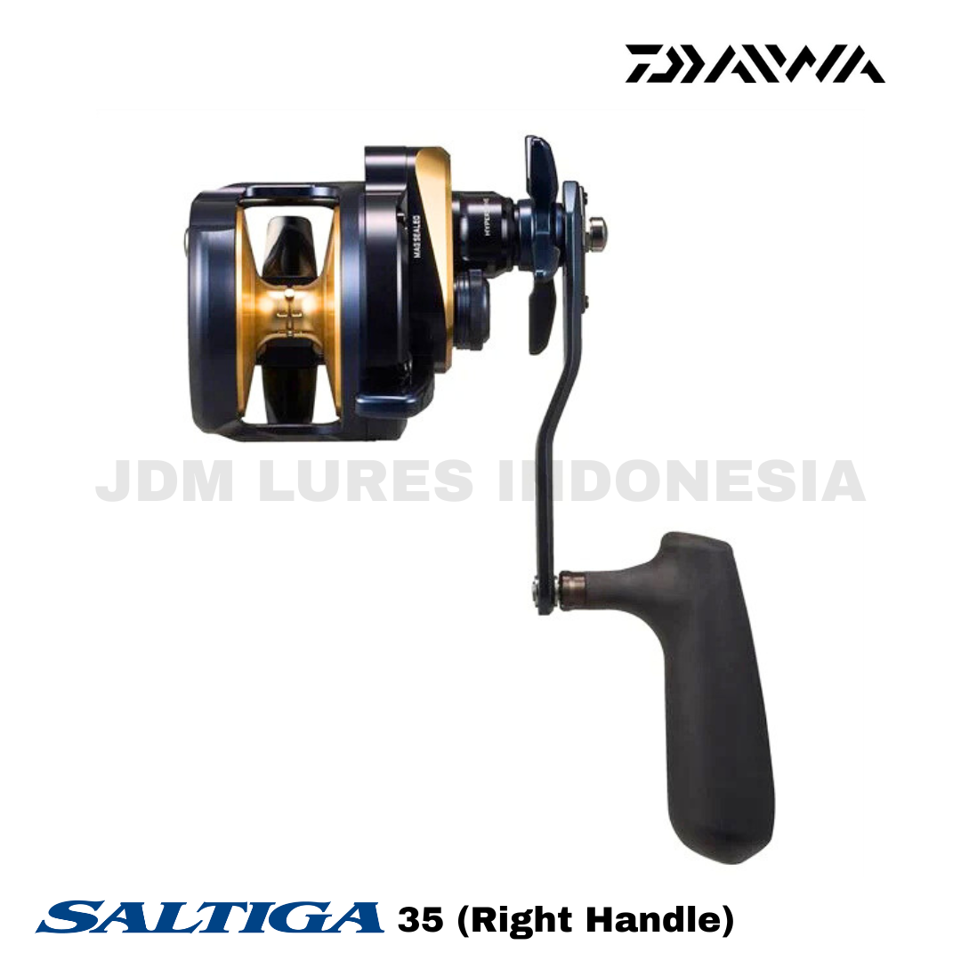 Daiwa Baitcasting Reel 25 Saltiga 35 (Right Handle)