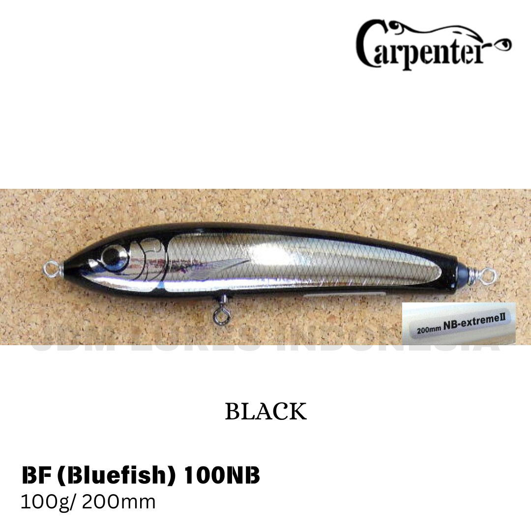 Carpenter Bluefish BF100 NB Type Extreme II Lure Stickbait Floating 100g 200mm