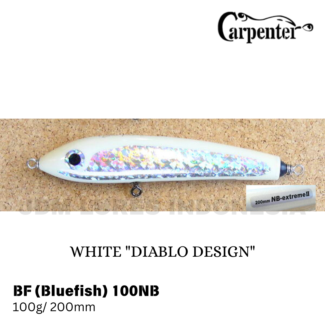 Carpenter Bluefish BF100 NB Type Extreme II Lure Stickbait Floating 100g 200mm