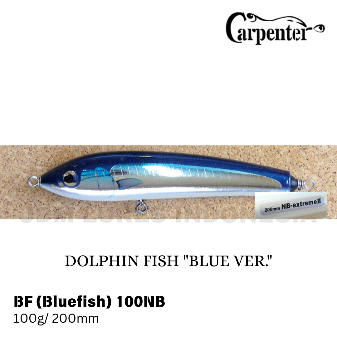 Carpenter Bluefish BF100 NB Type Extreme II Lure Stickbait Floating 100g 200mm
