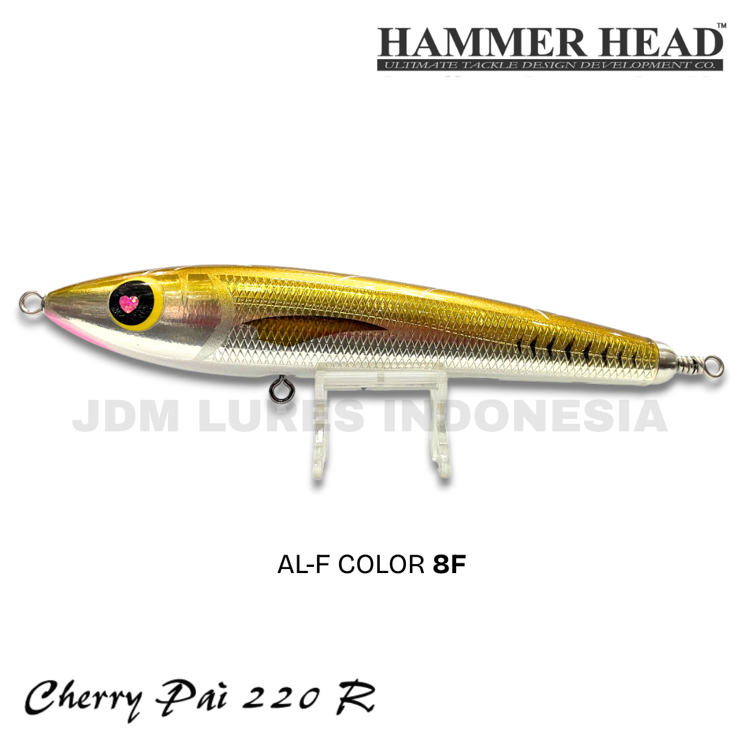 Hammer Head Cherry Pai 220R Stickbait Lure 104g 255mm