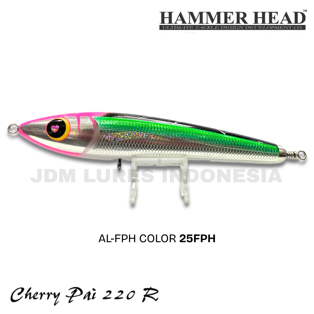 Hammer Head Cherry Pai 220R Stickbait Lure 104g 255mm