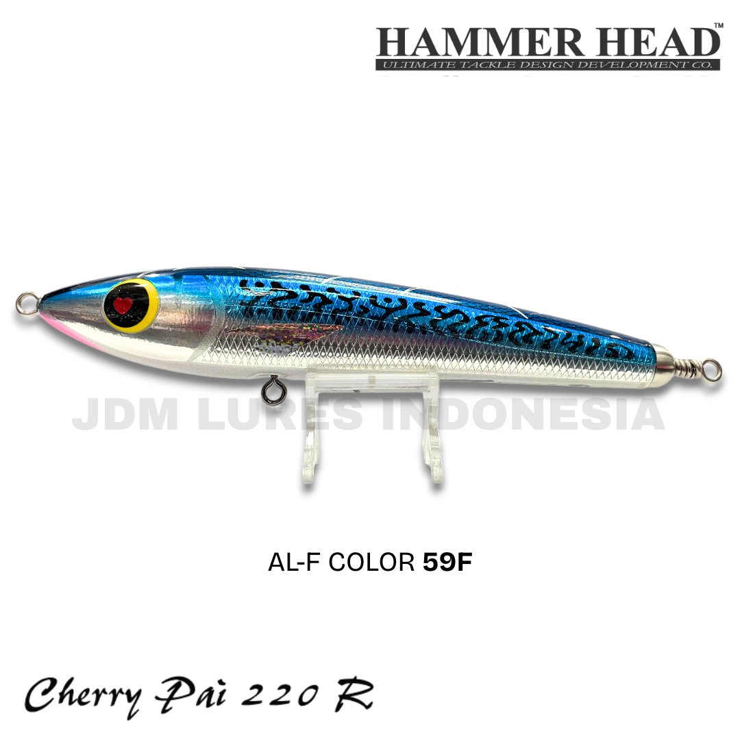 Hammer Head Cherry Pai 220R Stickbait Lure 104g 255mm