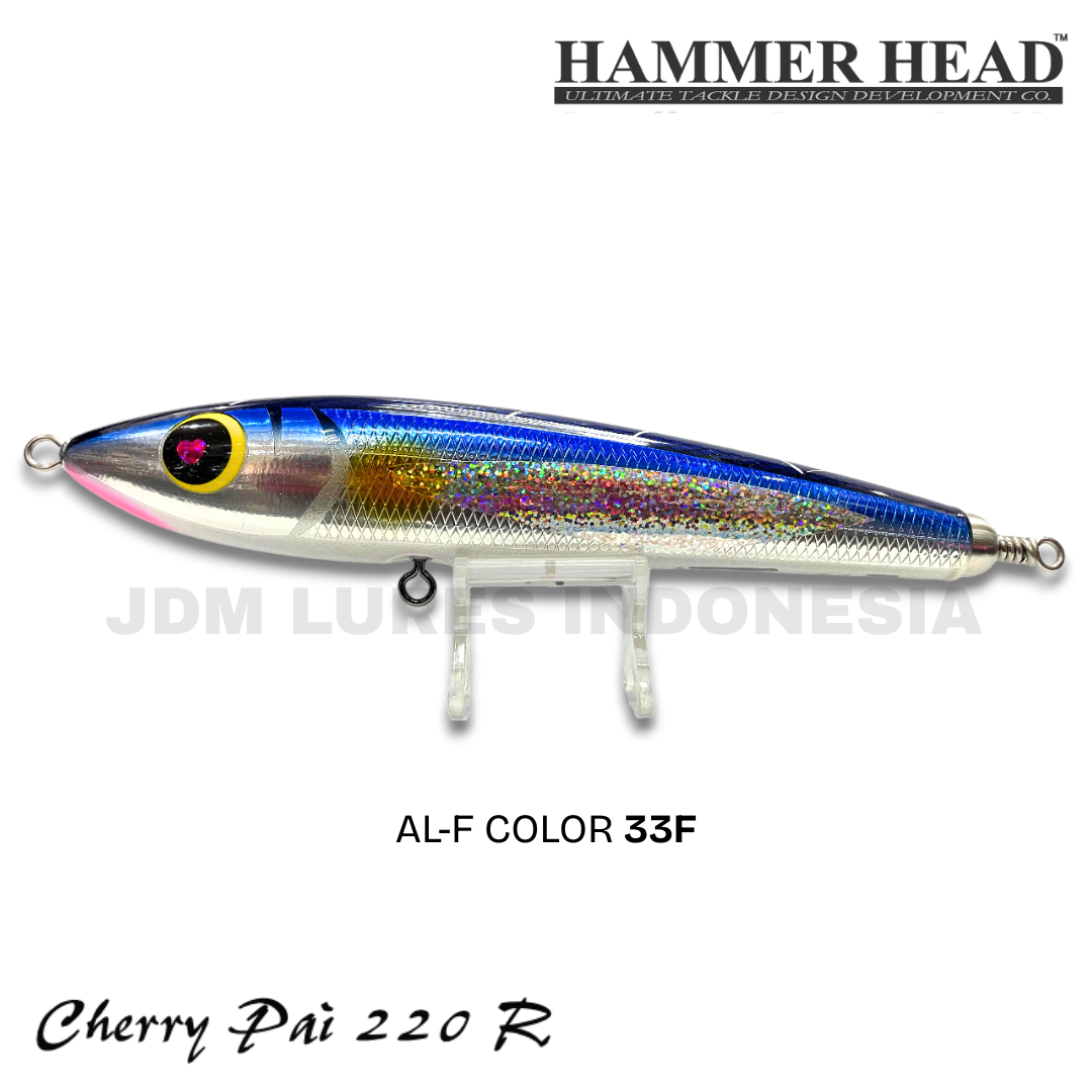 Hammer Head Cherry Pai 220R Stickbait Lure 104g 255mm