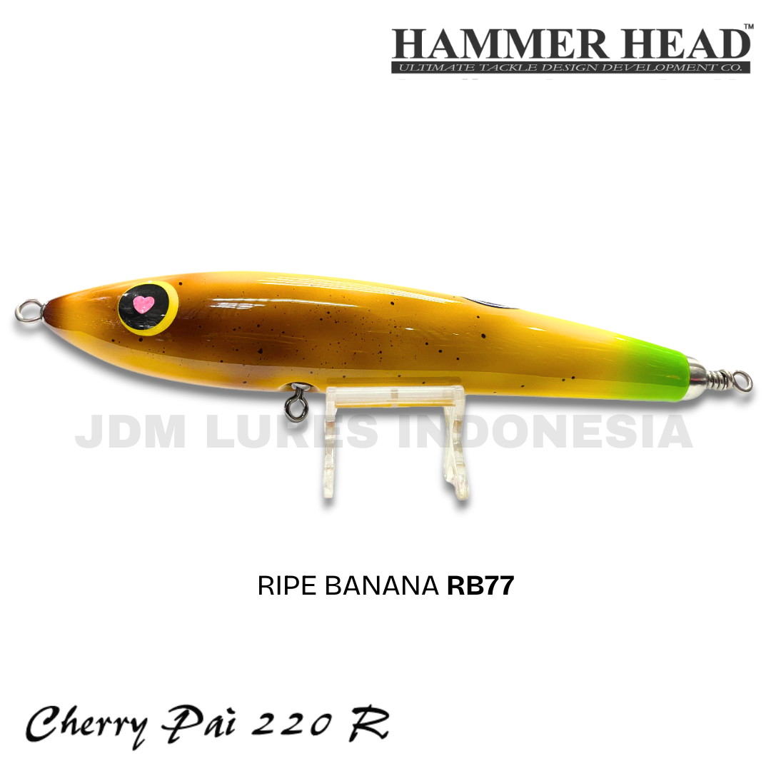 Hammer Head Cherry Pai 220R Stickbait Lure 104g 255mm