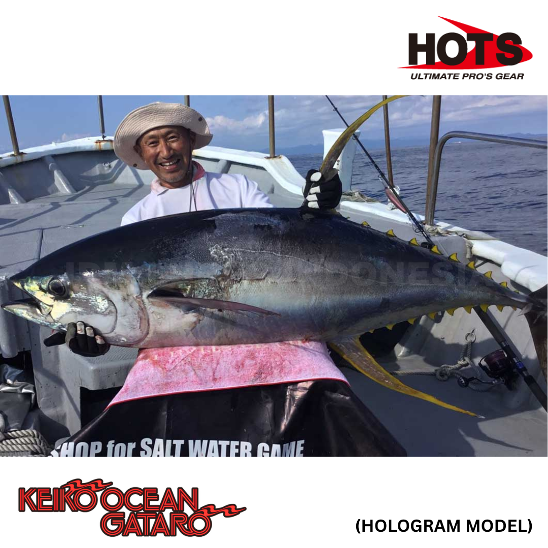 Hots Keiko Ocean Gataro Abalone Model Floating Popper 100g 230mm