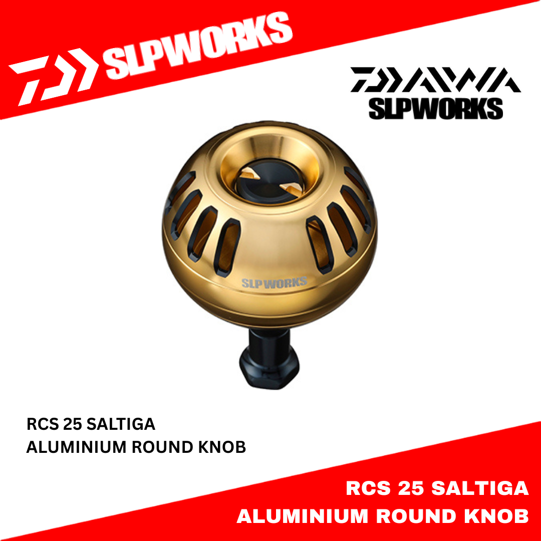 Daiwa SLP Works RCS 25 SALTIGA Aluminum Round Knob