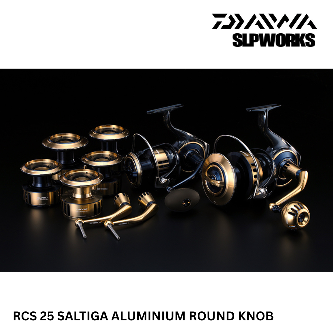 Daiwa SLP Works RCS 25 SALTIGA Aluminum Round Knob