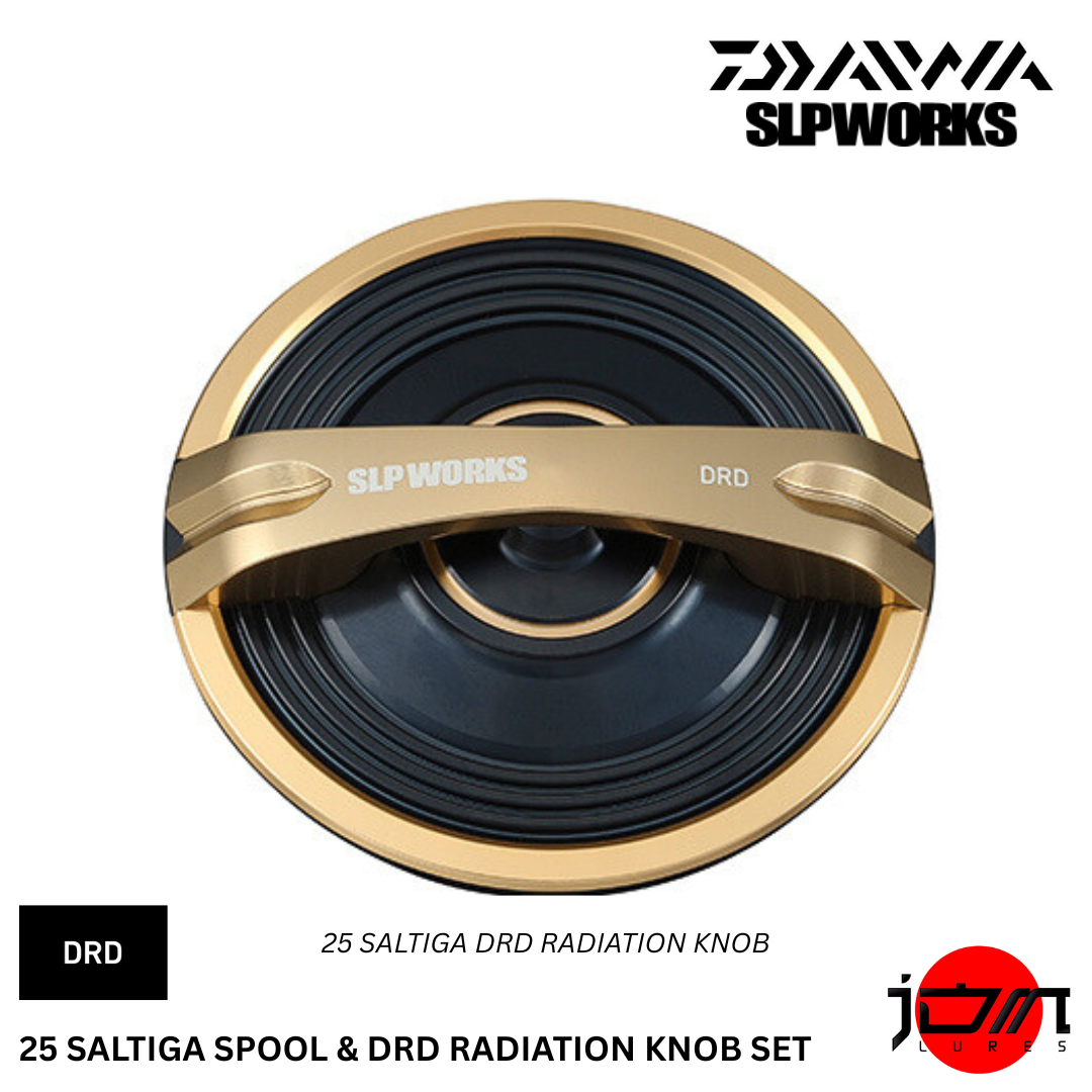 Daiwa SLP Works 25 SALTIGA DRD Spool & DRD Radiation Knob