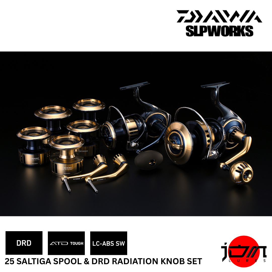 Daiwa SLP Works 25 SALTIGA DRD Spool & DRD Radiation Knob