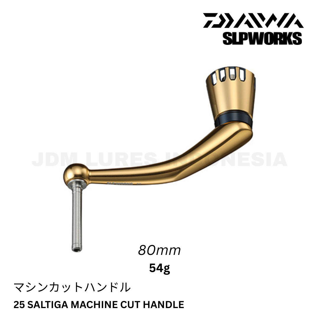 Daiwa SLP Works 25 SALTIGA Machine Cut Handle