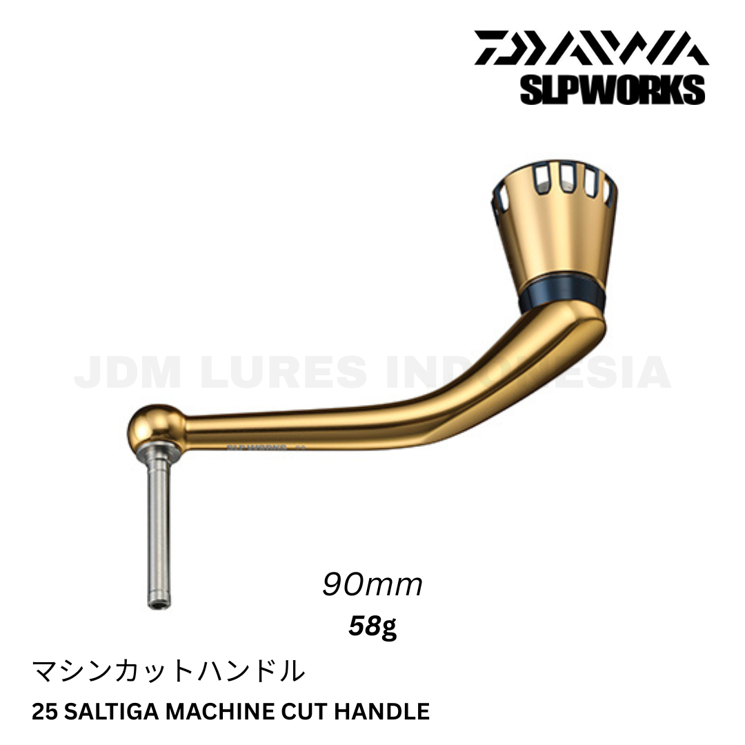 Daiwa SLP Works 25 SALTIGA Machine Cut Handle