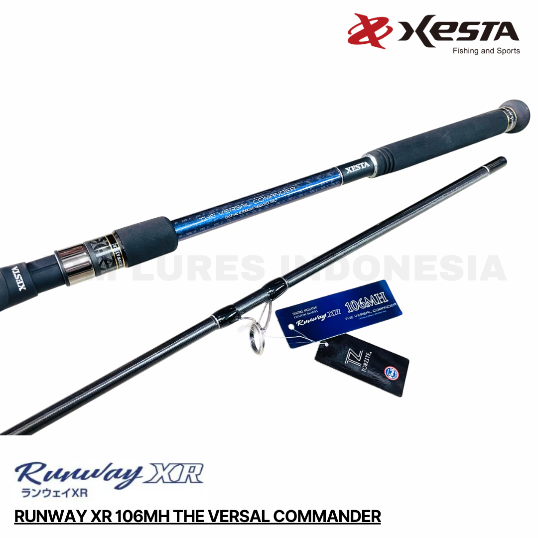 Xesta Spinning Rod Runway XR 106MH The Versal Comander