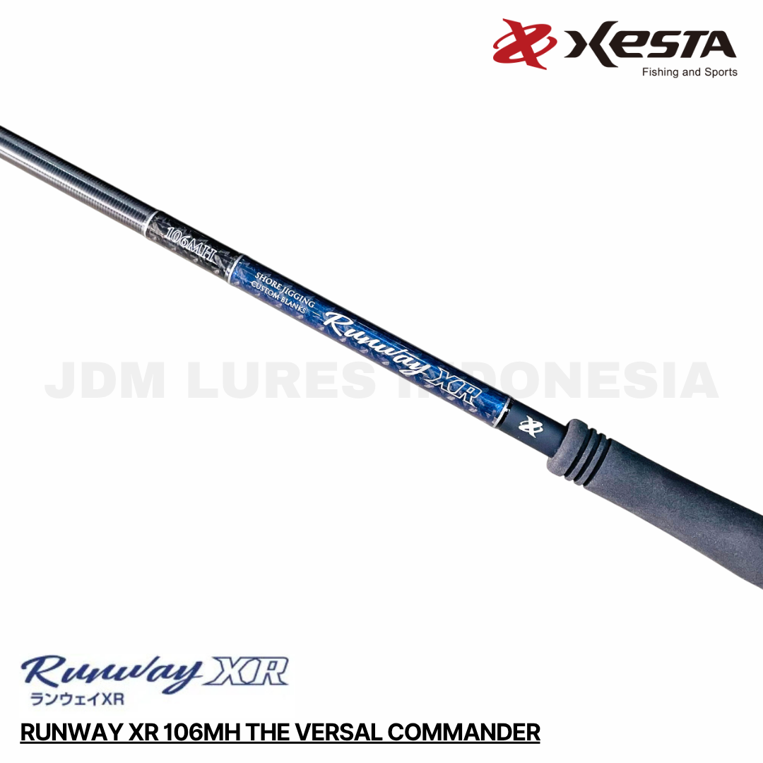 Xesta Spinning Rod Runway XR 106MH The Versal Comander